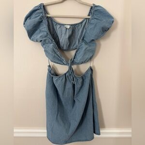 Aeropostale Light Blue Denim Top